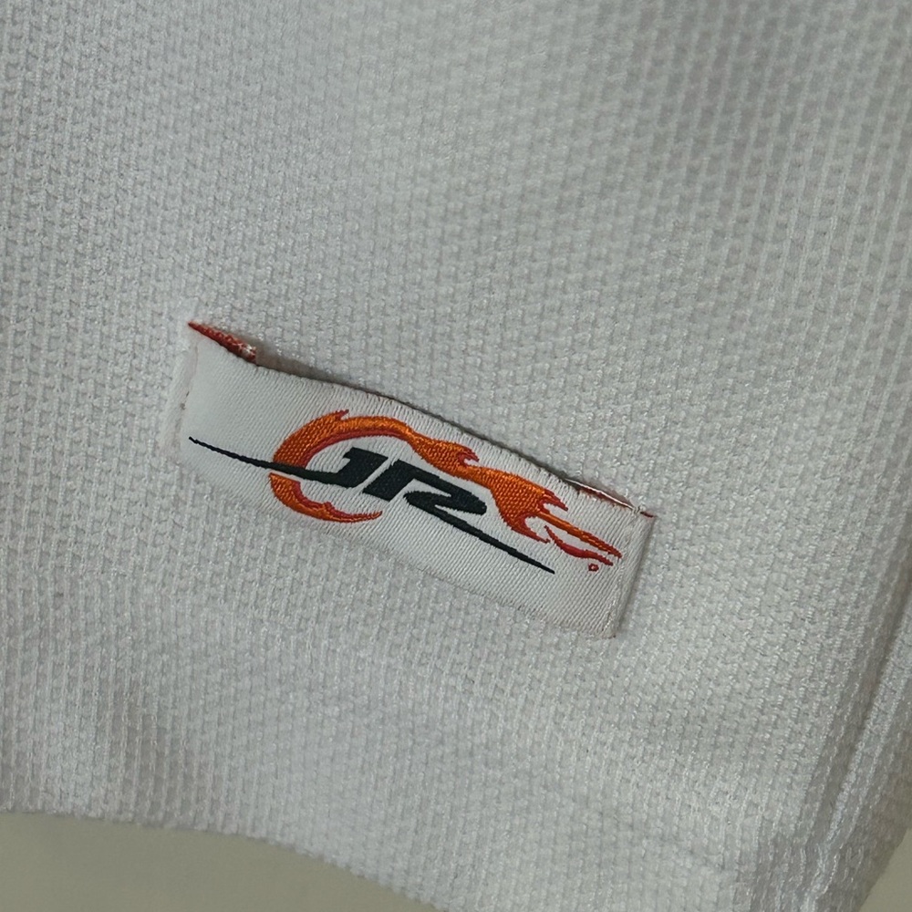 Adidas Dale Jr Racing Short Sleeve Polo Shirt Men’s 2XL White 3 Stripe - Picture 5 of 11